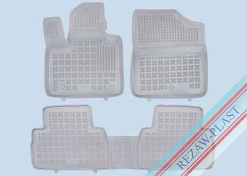 Floor mats grey fit to: Hyundai SANTA FE IV 2020 -