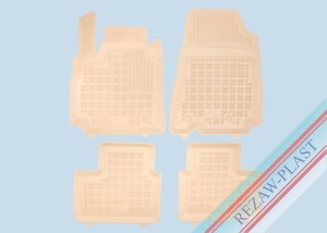 Dywaniki podłogowe beżowe pasują do: Renault ARKANA 2019 -