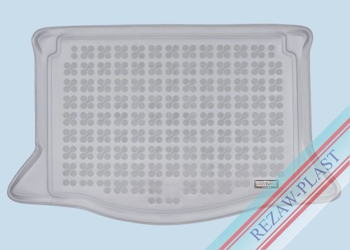 Trunk mat grey fits to: Honda JAZZ III (GE) 2008 - 2015