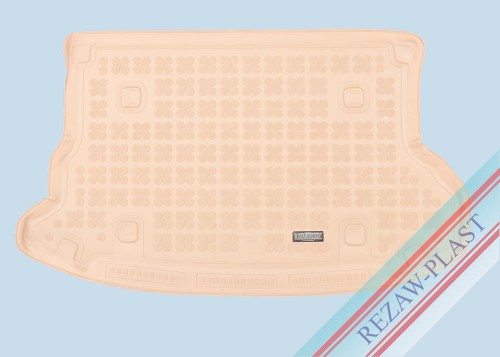 Trunk mat beige fits to: Hyundai TUCSON I 2004 - 2009