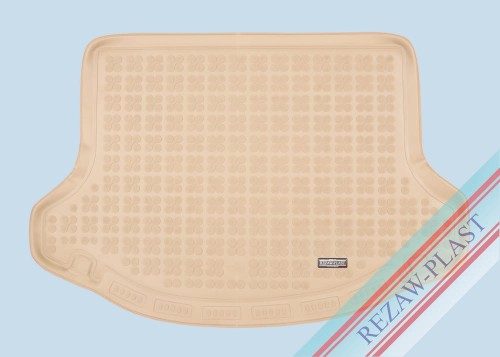 Trunk mat beige fits to: Kia SPORTAGE III 2010 - 2015