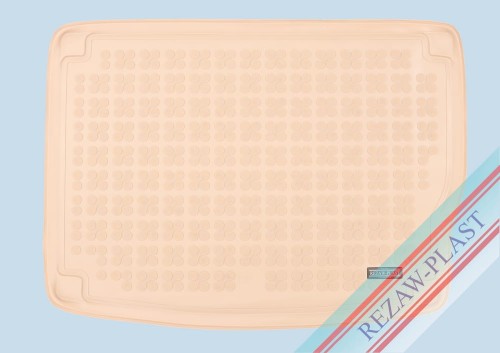 Trunk mat beige fits to: Kia NIRO I 2016 - 2022
