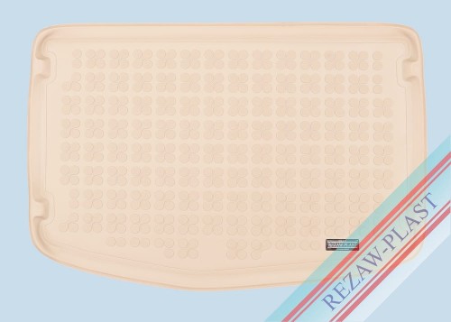 Trunk mat beige fits to: Kia RIO IV 2017 -