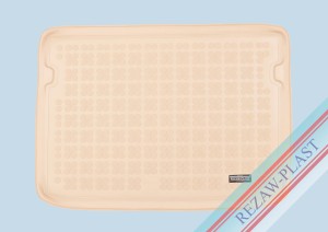 Mata bagażnika TPE (gumowa) beżowa pasuje do: Opel CROSSLAND X 2017 -