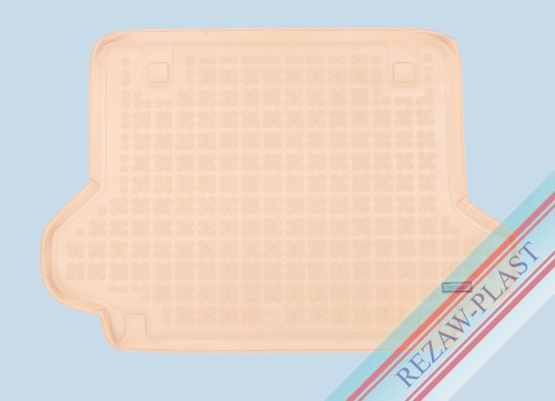 Trunk mat beige fits to: Renault KOLEOS I 2008 - 2016