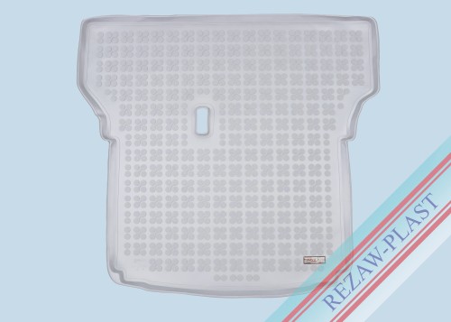 Trunk mat grey fits to: Skoda FABIA III 2014 - 2021