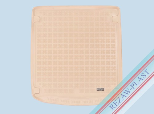 Mata bagażnika TPE (gumowa) beżowa pasuje do: Audi A6 IV C7 2011 - 2018