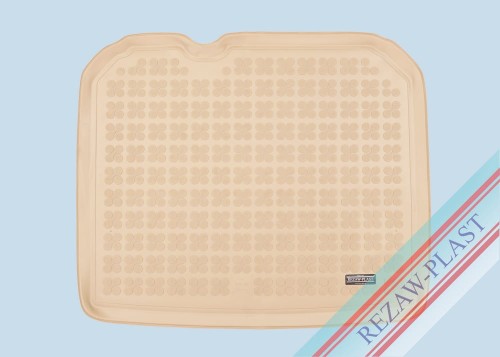 Trunk mat beige fits to: Audi Q3 I 2011 - 2018