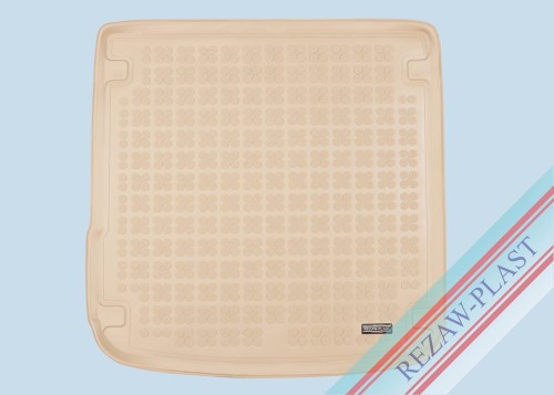 Trunk mat beige fits to: Audi A4 IV B9 2015 -