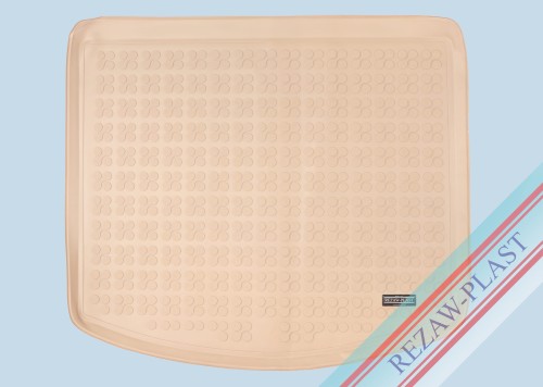 Mata bagażnika TPE (gumowa) beżowa pasuje do: Mazda CX-5 I 2012 - 2017