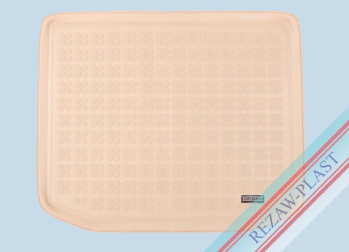 Trunk mat beige fits to: Citroen C4 AIRCROSS 2012 - 2017, Mitsubishi ASX I 2010 - 2019, ASX I 2019 - 2022