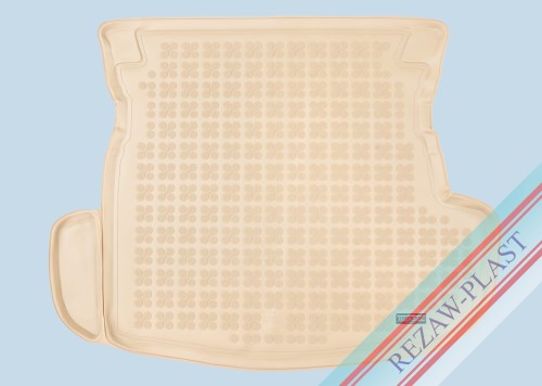 Trunk mat beige fits to: Mitsubishi OUTLANDER III 2012 - 2021