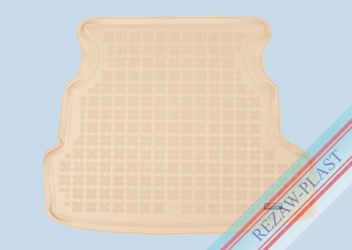 Trunk mat beige fits to: Nissan PRIMERA III P12 2002 - 2007
