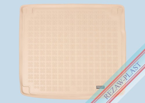 Trunk mat beige fits to: Peugeot 407 2004 - 2011