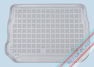 Trunk mat grey fits to: Peugeot 2008 I 2013 - 2019