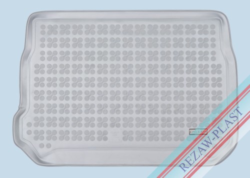 Trunk mat grey fits to: Peugeot 2008 I 2013 - 2019