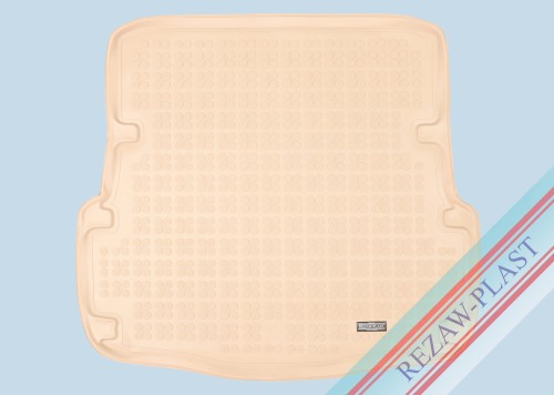 Mata bagażnika TPE (gumowa) beżowa pasuje do: Skoda OCTAVIA II 2004 - 2013, OCTAVIA I Tour 2010 - 2013