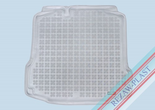 Trunk mat grey fits to: Seat TOLEDO IV 2012 - 2018, Skoda RAPID 2012 - 2019