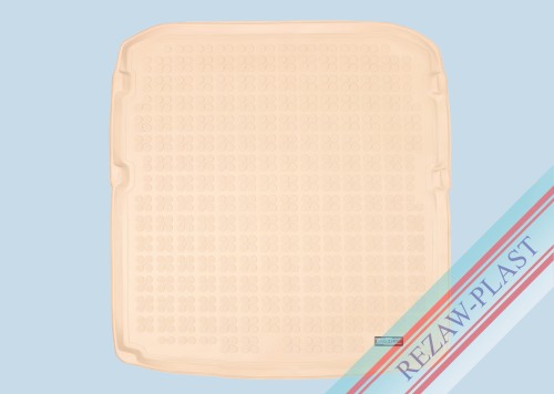 Trunk mat beige fits to: Skoda SUPERB III 2015 - 2023