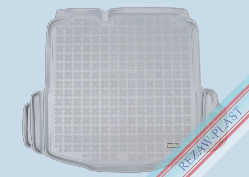 Mata bagażnika TPE (gumowa) szara pasuje do: Volkswagen JETTA V 2005 - 2011