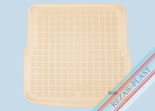 Trunk mat beige fits to: Volkswagen GOLF V, VI 2007 - 2013
