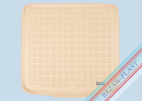 Mata bagażnika TPE (gumowa) beżowa pasuje do: Volkswagen GOLF VII 2012 - 2019