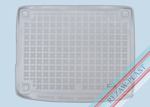 Mata bagażnika TPE (gumowa) szara pasuje do: Volkswagen TOUAREG II 2010 - 2018