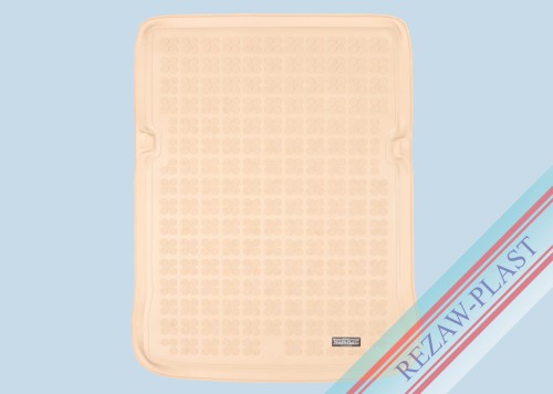 Trunk mat beige fits to: BMW 5 (G30) 2016 - 2023, M5 (F90) 2017 -