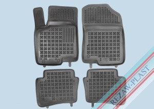 Floor mats black fit to: Hyundai i20 III 2020 -