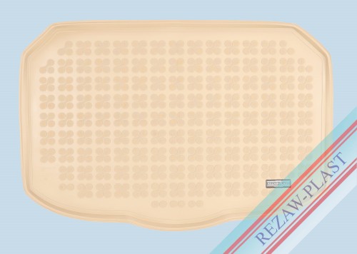 Trunk mat beige fits to: Nissan QASHQAI III 2021 -