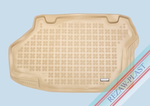 Trunk mat beige fits to: Lexus ES VI 2012 - 2018