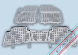 Dywaniki podłogowe szare pasują do: Toyota PRIUS IV (XW50) 2015 - 2023, PRIUS PRIME IV (XW50) 2017 - 2023