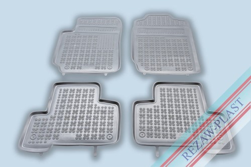 Dywaniki podłogowe szare pasują do: Suzuki GRAND VITARA II 2005 - 2014