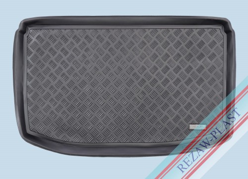 Trunk mat PE with rubber surface fits to: Citroen SAXO 1996 - 2003