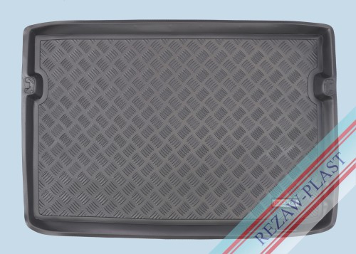 Trunk mat PE with rubber surface fits to: Citroen C3 AIRCROSS II 2017 - 2024