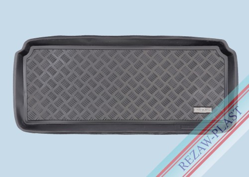 Mata bagażnika PE z gumową powłoką pasuje do: Fiat SEICENTO 1998 - 2010