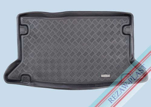 Trunk mat PE with rubber surface fits to: Fiat SEDICI 2005 - 2014