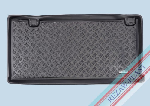 Mata bagażnika PE z gumową powłoką pasuje do: Ford TOURNEO CUSTOM 2013 - 2023
