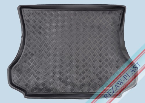 Trunk mat PE with rubber surface fits to: Hyundai SANTA FE I 2000 - 2006