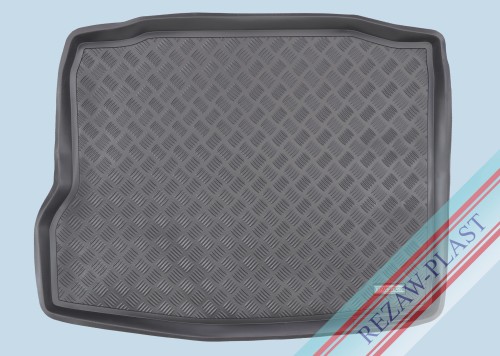 Trunk mat PE with rubber surface fits to: Opel VECTRA C 2002 - 2008