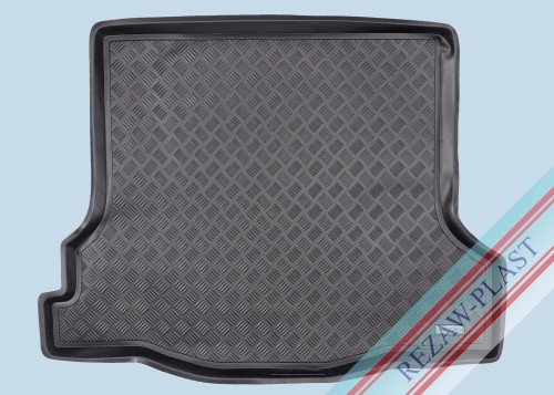 Mata bagażnika PE z gumową powłoką pasuje do: Dacia LOGAN II 2013 - 2020