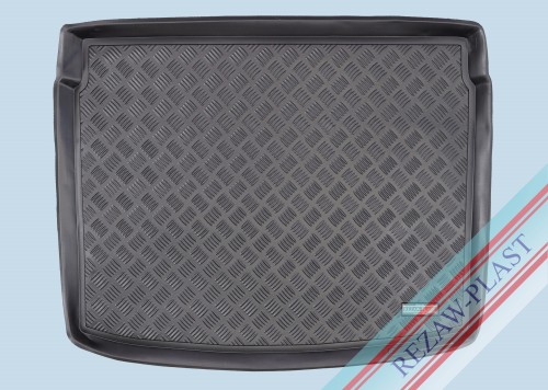 Mata bagażnika PE z gumową powłoką pasuje do: Seat ALTEA 2004 - 2015