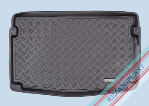 Trunk mat PE with rubber surface fits to: Seat IBIZA V 2017 -