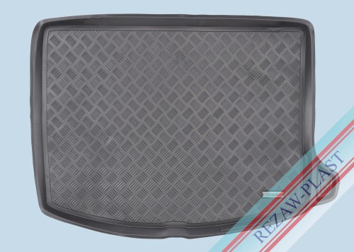 Mata bagażnika PE z gumową powłoką pasuje do: Mazda 3 I 2003 - 2009