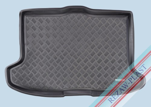 Trunk mat PE with rubber surface fits to: Volvo C30 2006 - 2012