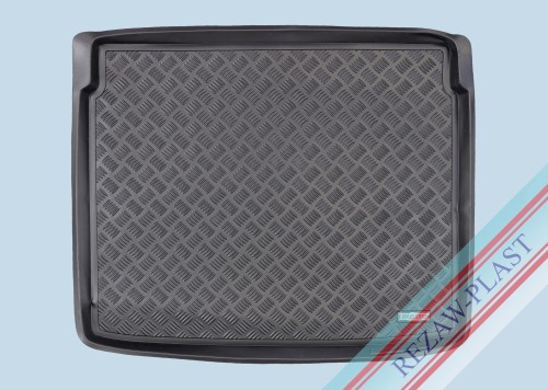 Trunk mat PE with rubber surface fits to: Volvo XC40 2019 -