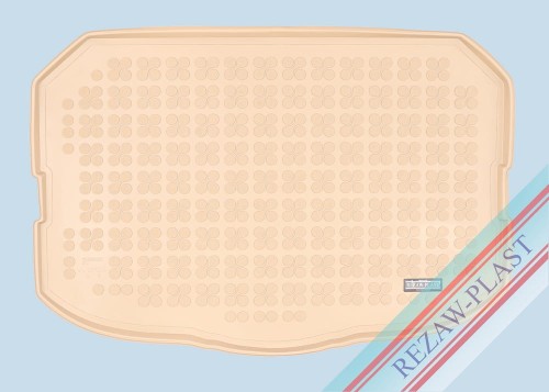 Trunk mat beige fits to: Nissan QASHQAI III 2021 -