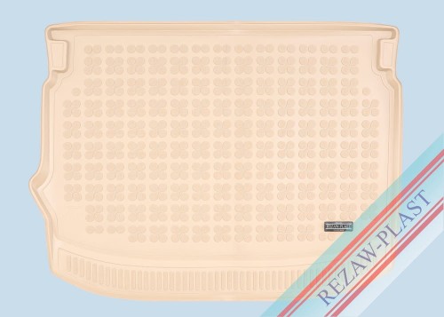 Trunk mat beige fits to: Nissan QASHQAI III 2021 -