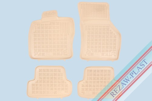 Floor mats beige fit to: Audi A3 III 8V 2012 - 2020
