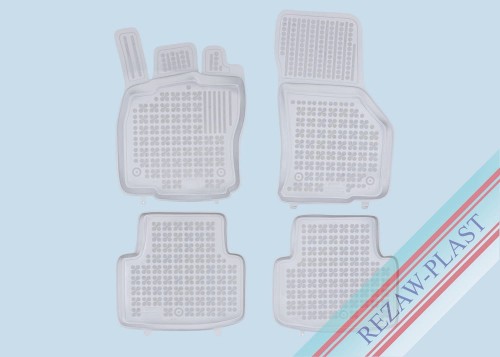 Dywaniki podłogowe szare pasują do: Volkswagen PASSAT B8 2014 - 2023